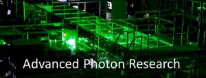 advanced photon research