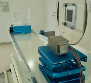 photo of A photograph of the experimental setup