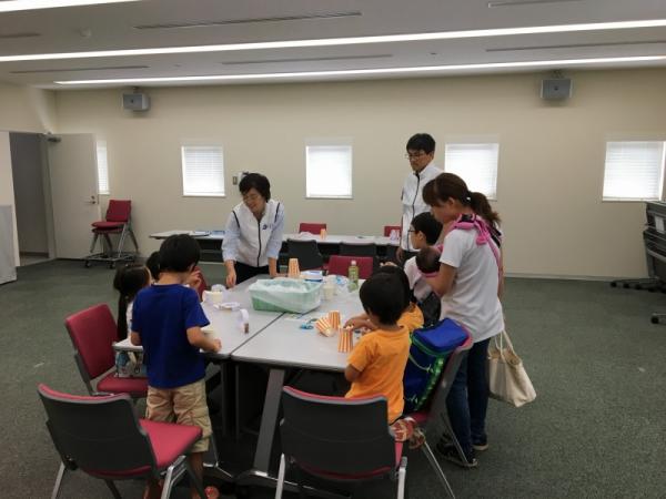 那珂市立図書館夏休み実験教室2019