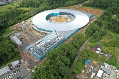 7月27日南側からの現地空撮写真