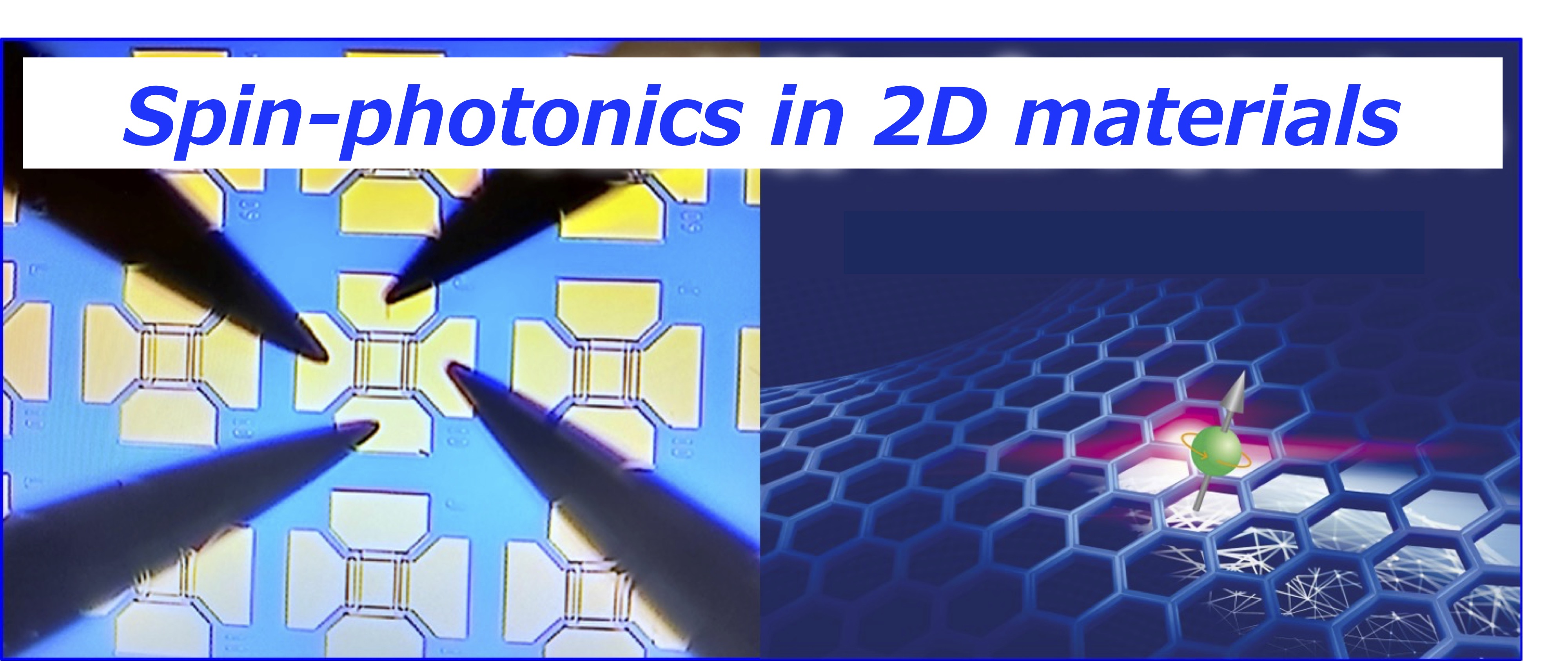 Spin-photonics in 2D materials