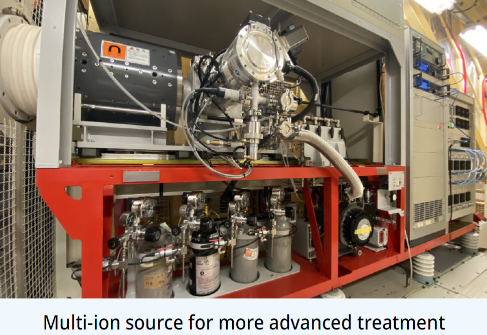Multi-ion source for more advanced treatment