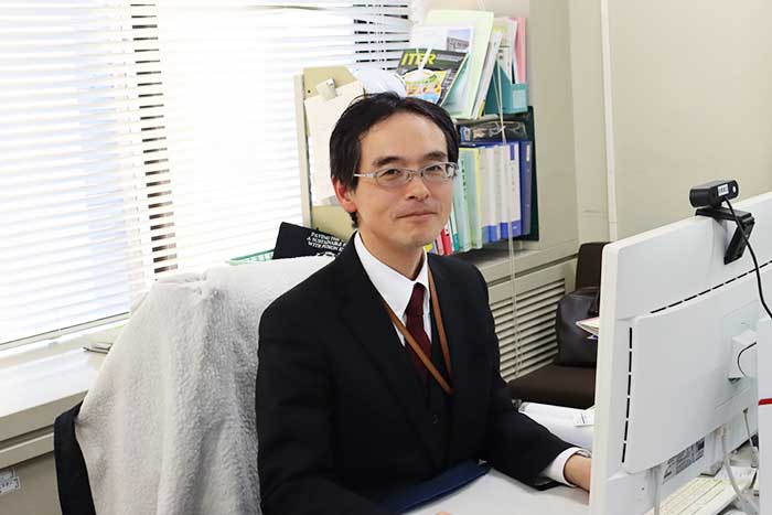 庶務課長さんを発見！