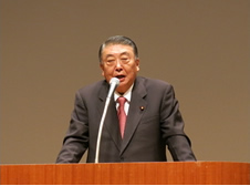 来賓挨拶２大島理森核融合エネルギー推進議連会長