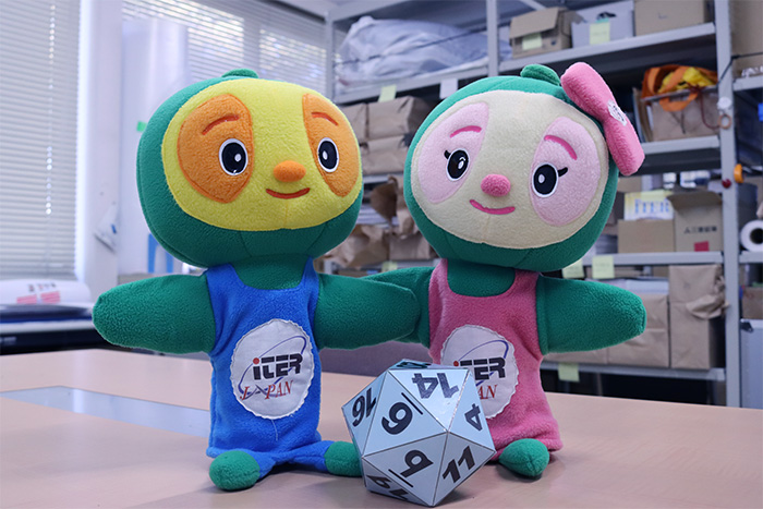イーターちゃんとフュージョンくんとサイコロ
