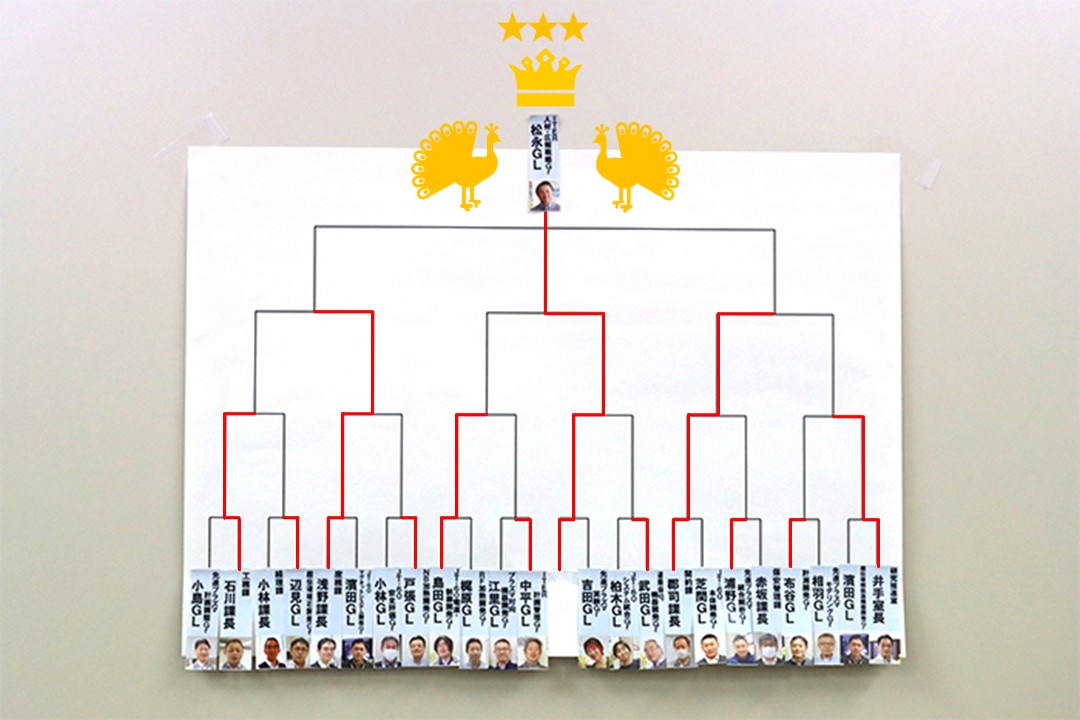 最強運は松永グループリーダーに決定しました