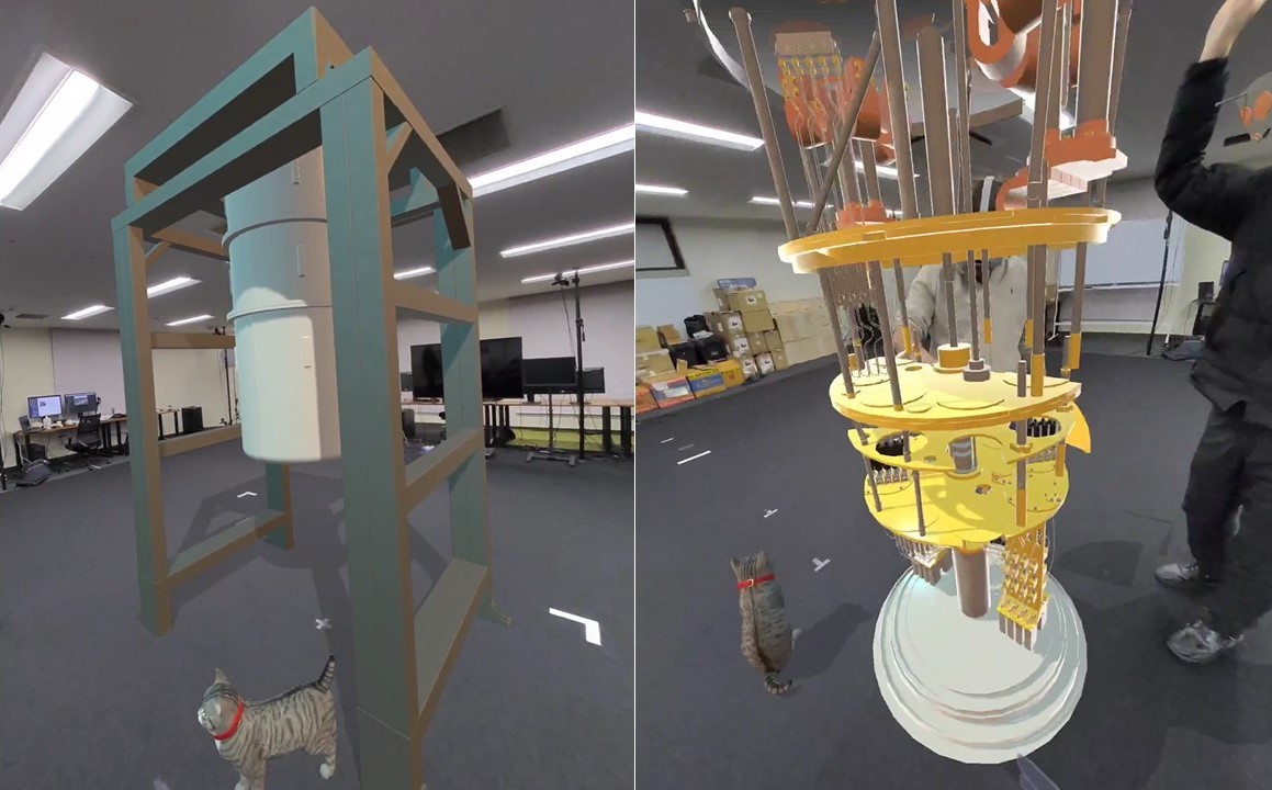 ​量子コンピュータVR（仮想現実）