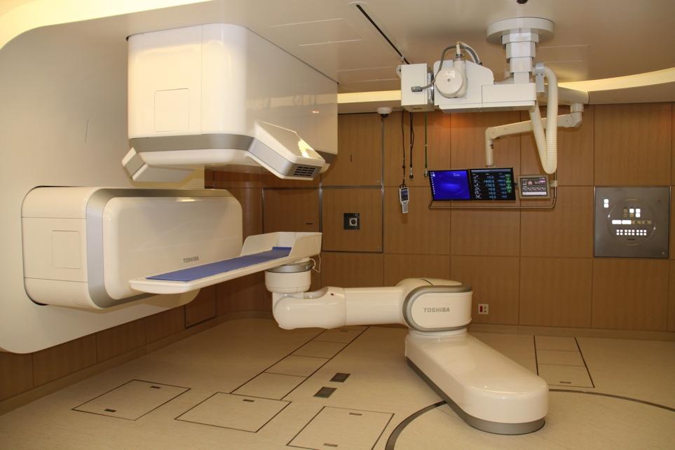 1例目の患者さんの治療に使用された治療室