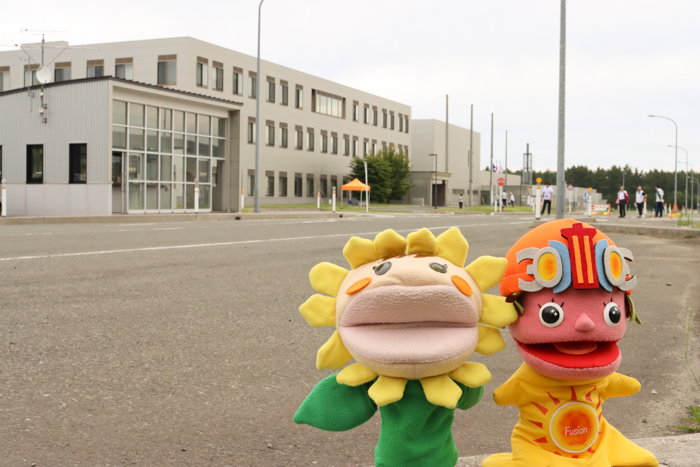 六ケ所研でエネぎゅーんちゃんと再会するカナちゃん