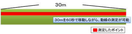 R-eyeの測定イメージ