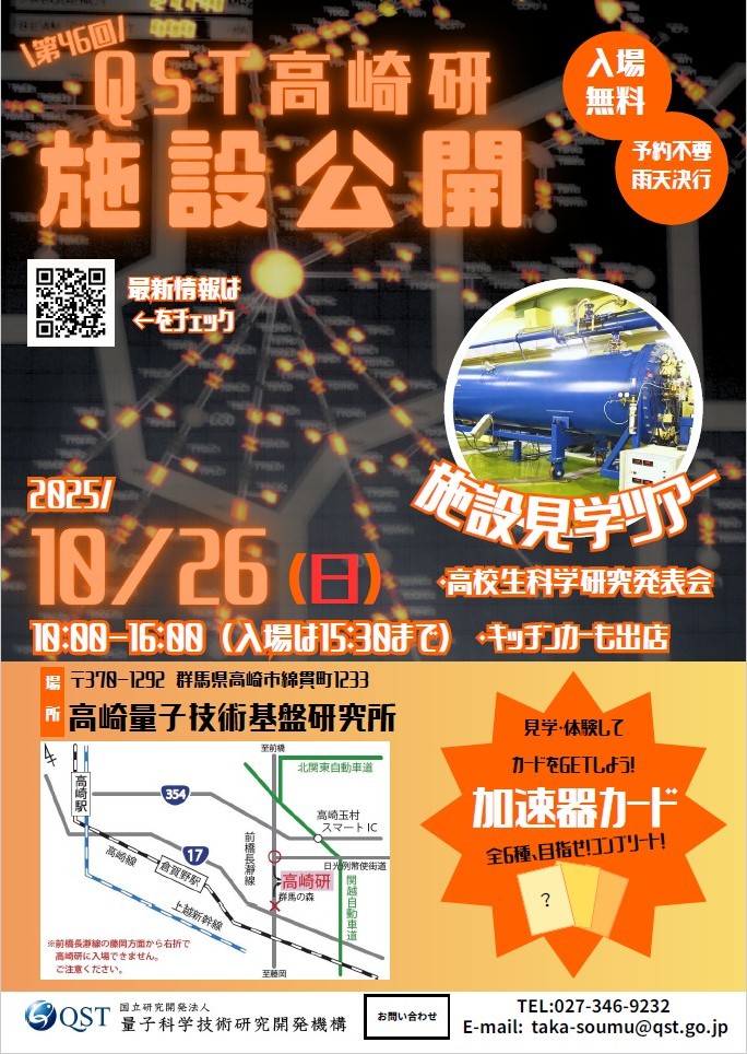 第46回QST高崎研施設公開おもて