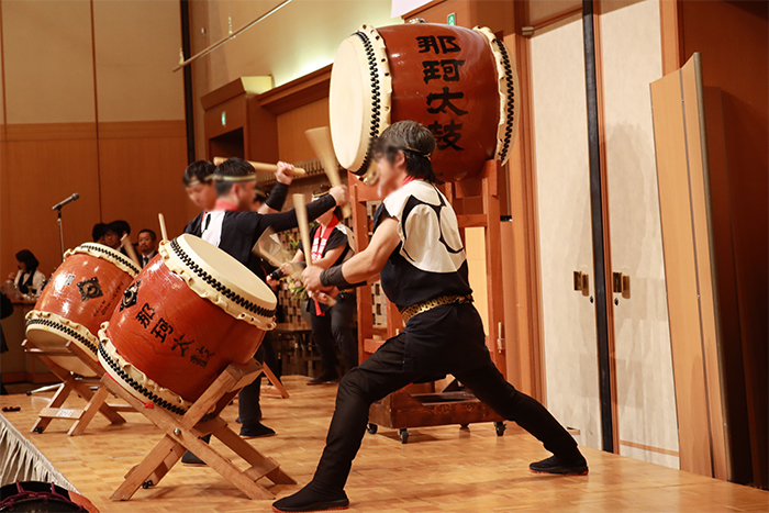 那珂太鼓による太鼓演奏