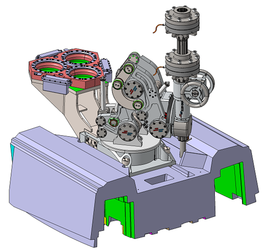 遮蔽ブロック用固定ボルト締結ツール