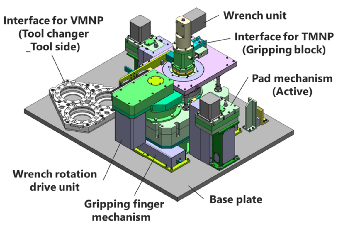 第一壁用固定ボルト締結ツール