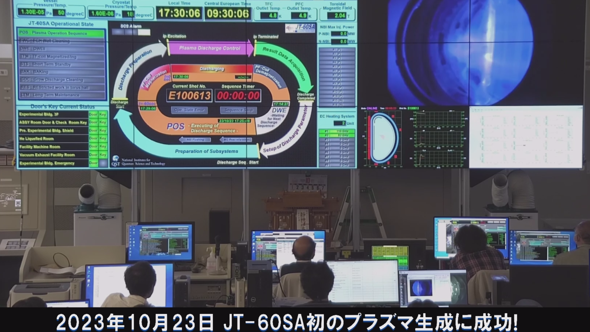 初プラズマ生成