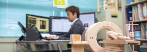 CT検査装置の模型