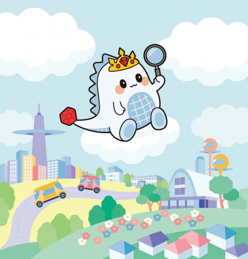 高崎研公式マスコットキャラクター「きゅんビィ」