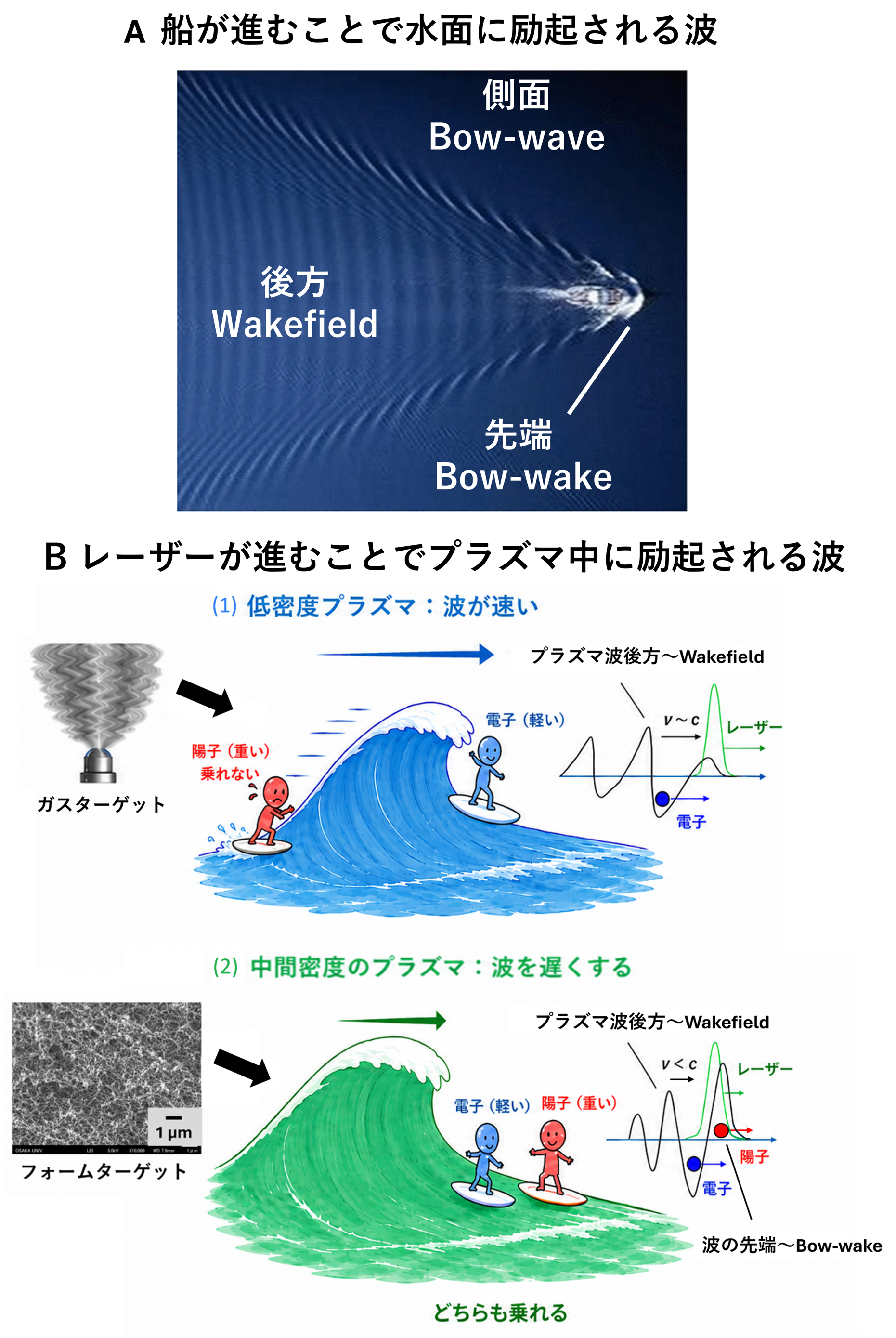 プラズマの波と加速