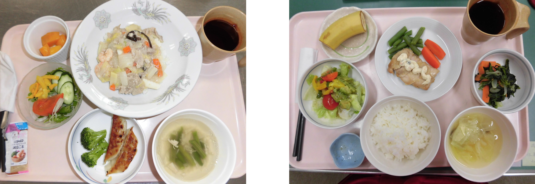 常食メニュー例