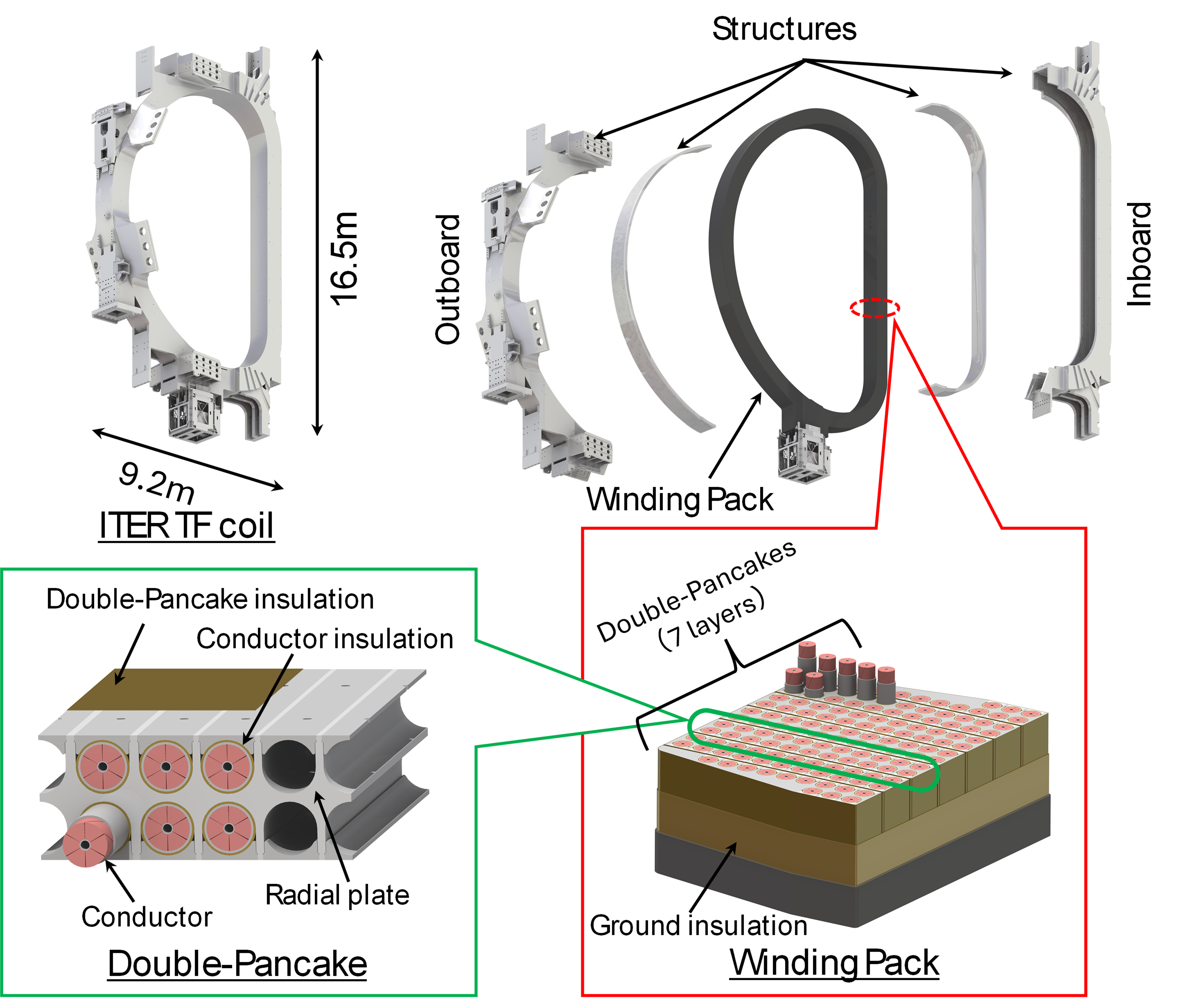 TF coil configuration