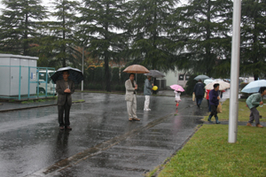 大雨のなか、たくさんの方にお越しいただきました。の画像