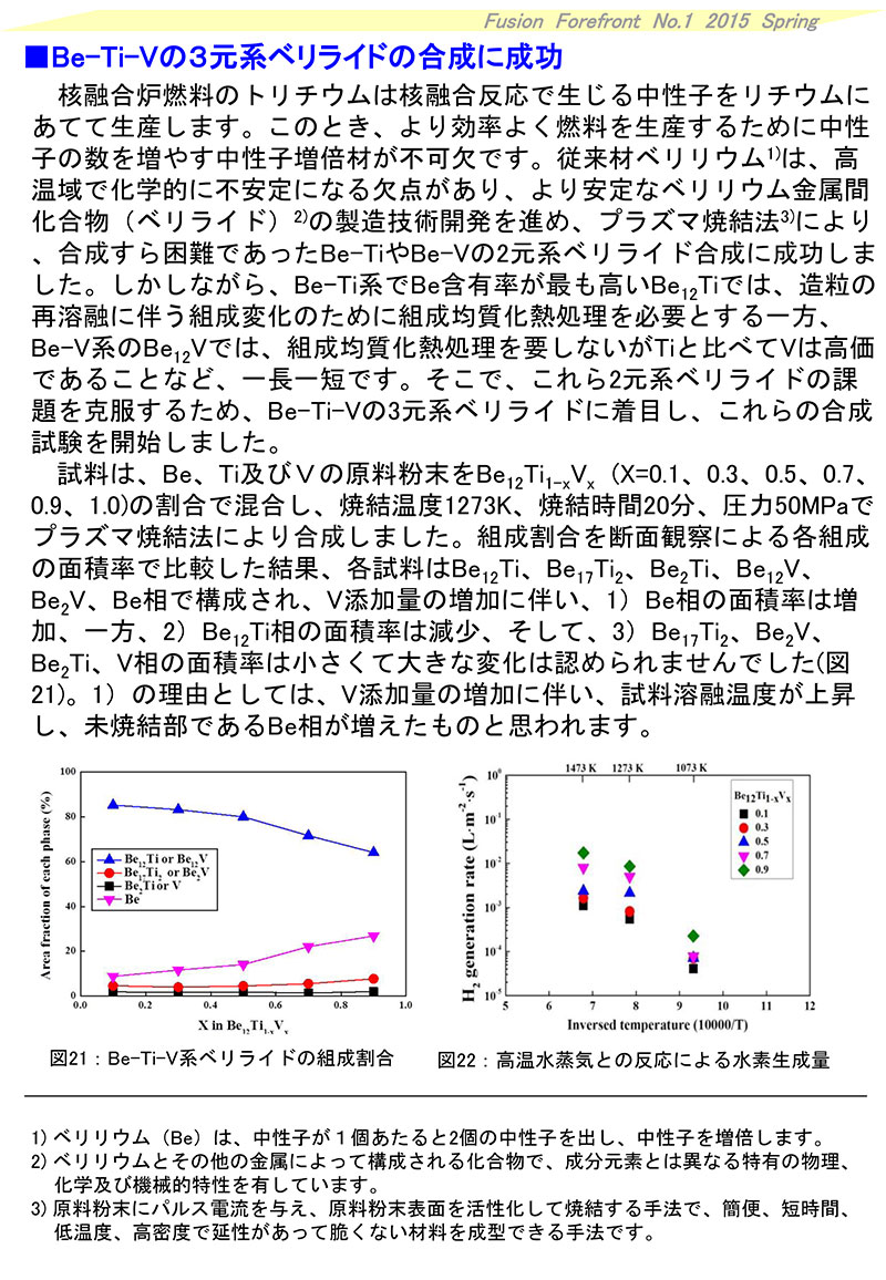 核融合最前線2015年春号13頁