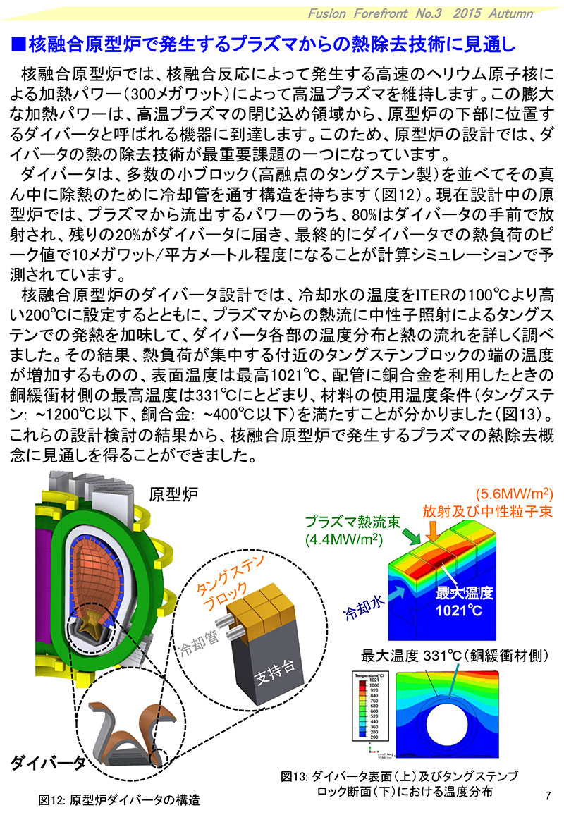 核融合最前線2015年秋号7頁