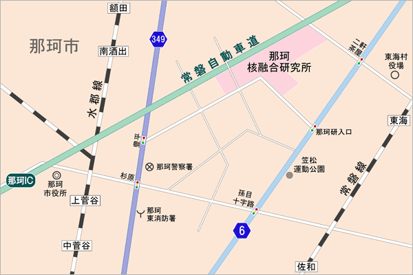 那珂周辺地図の画像