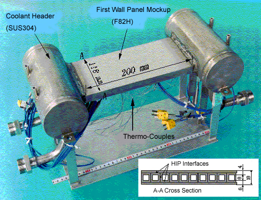 photo of Succeeded in trial fabrication of a first wall panel mockup !