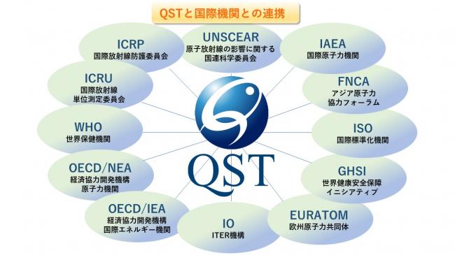 QSTと国際機関との連携